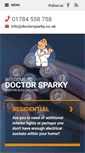Mobile Screenshot of doctorsparky.co.uk